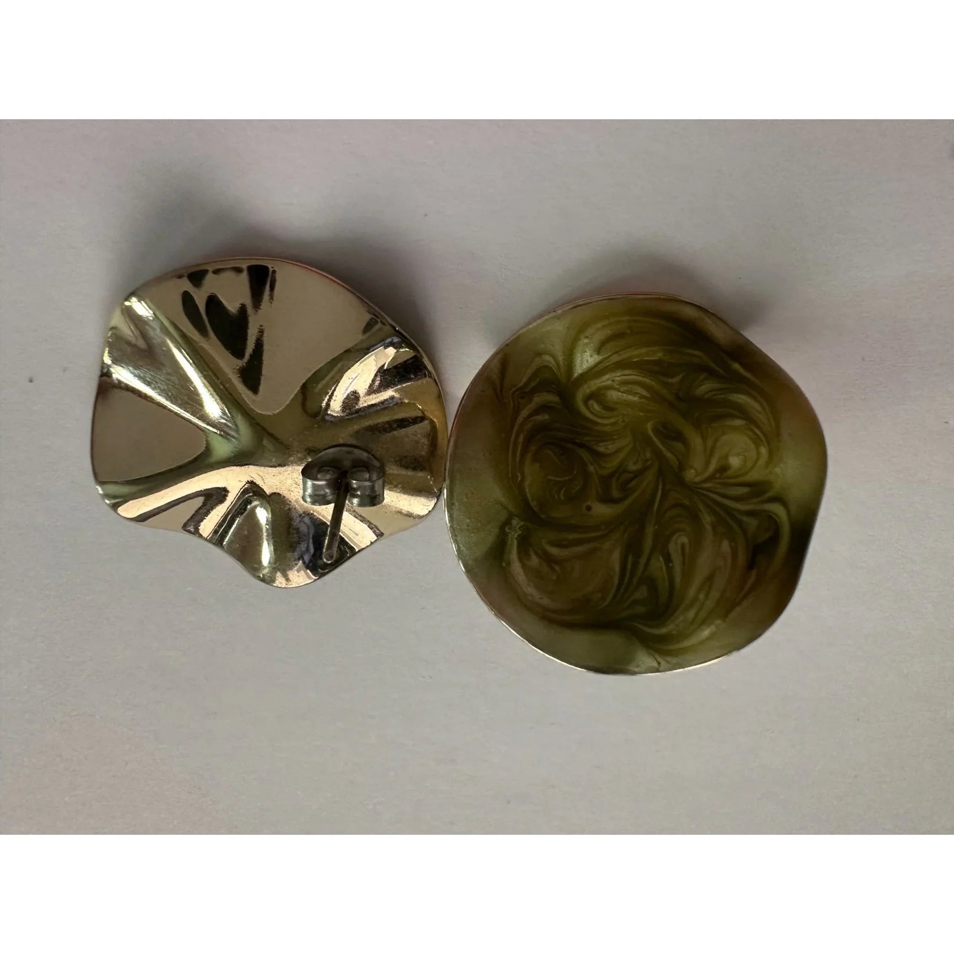 Women's AVON Pearlized Ruffle Earrings (2 Pairs) - avon - earrings - A+ Stuff