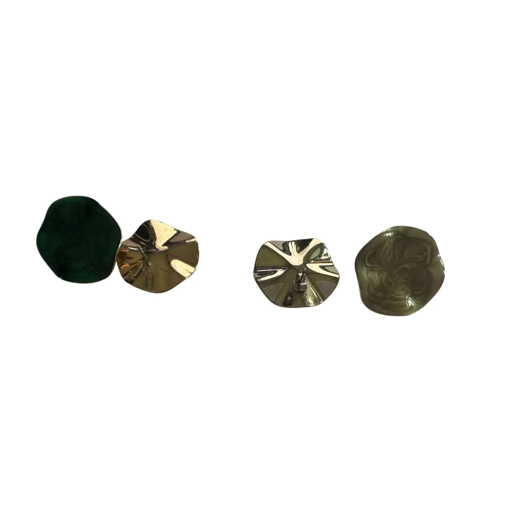 Women's AVON Pearlized Ruffle Earrings (2 Pairs) - avon - earrings - A+ Stuff