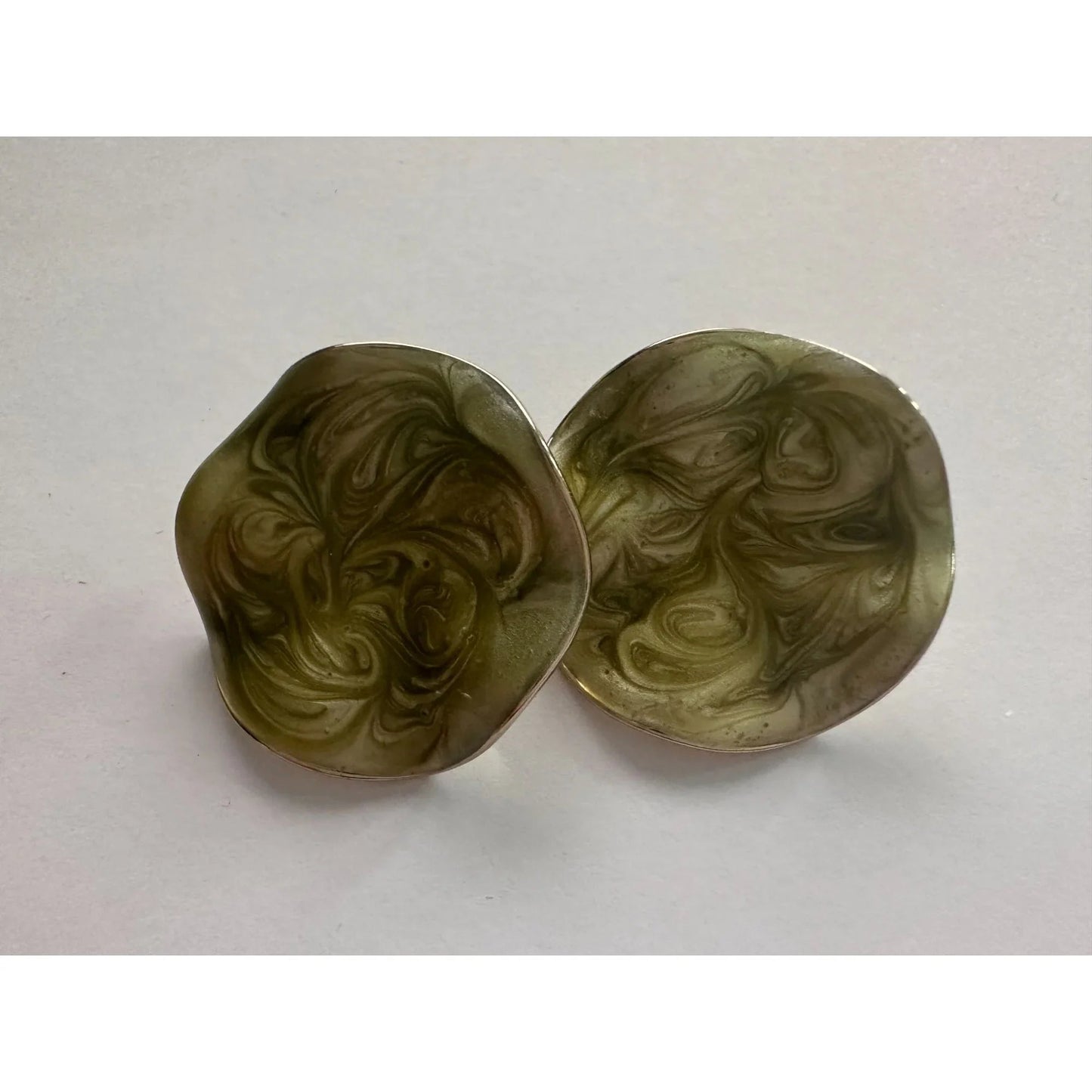 Women's AVON Pearlized Ruffle Earrings (2 Pairs) - avon - earrings - A+ Stuff