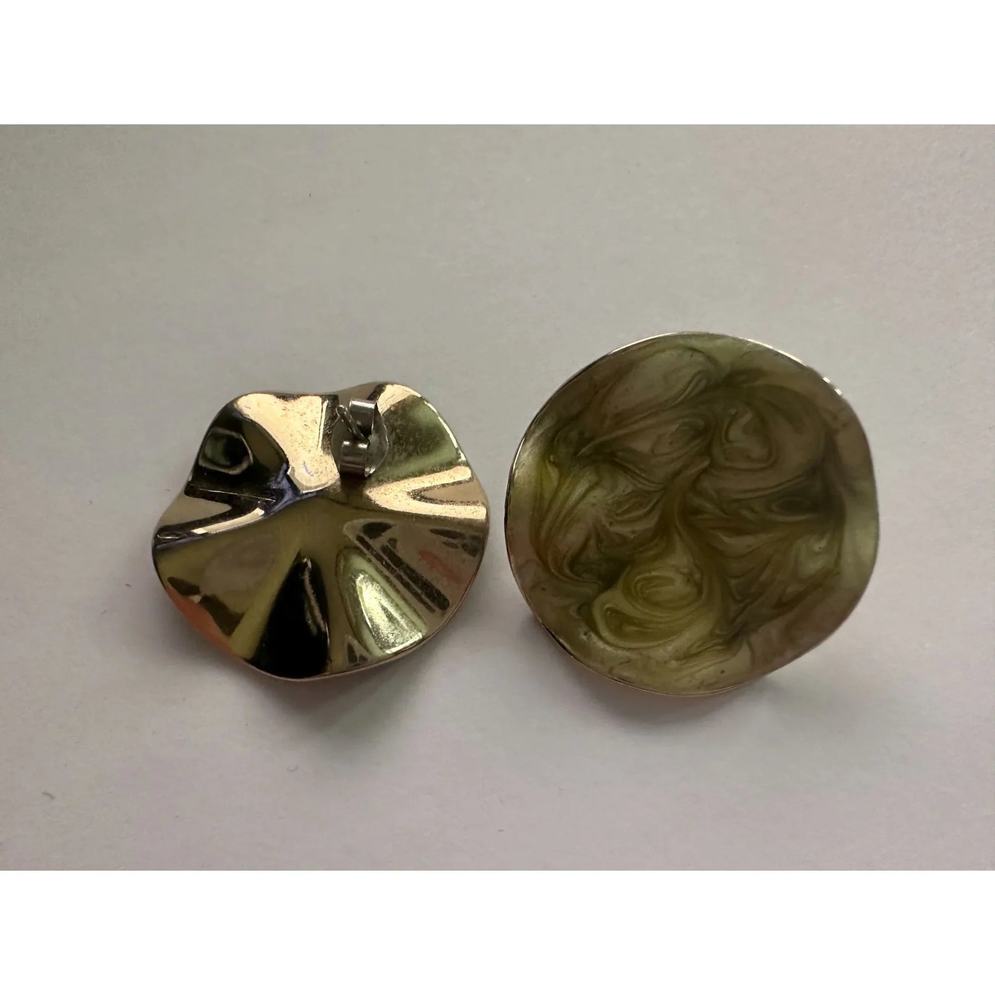 Women's AVON Pearlized Ruffle Earrings (2 Pairs) - avon - earrings - A+ Stuff