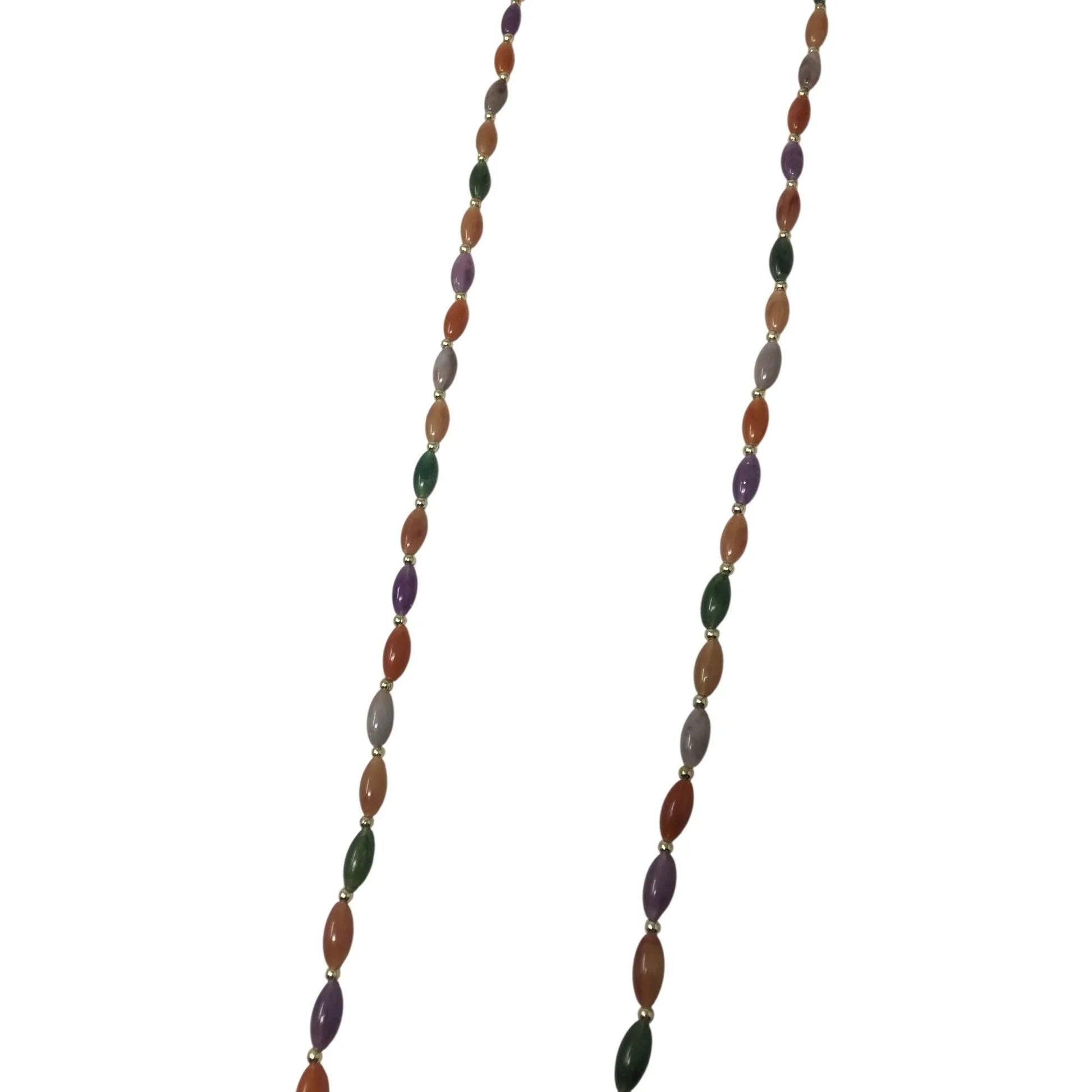 Women's Beaded Colorful Necklace - A+ Stuff - Necklace - A+ Stuff