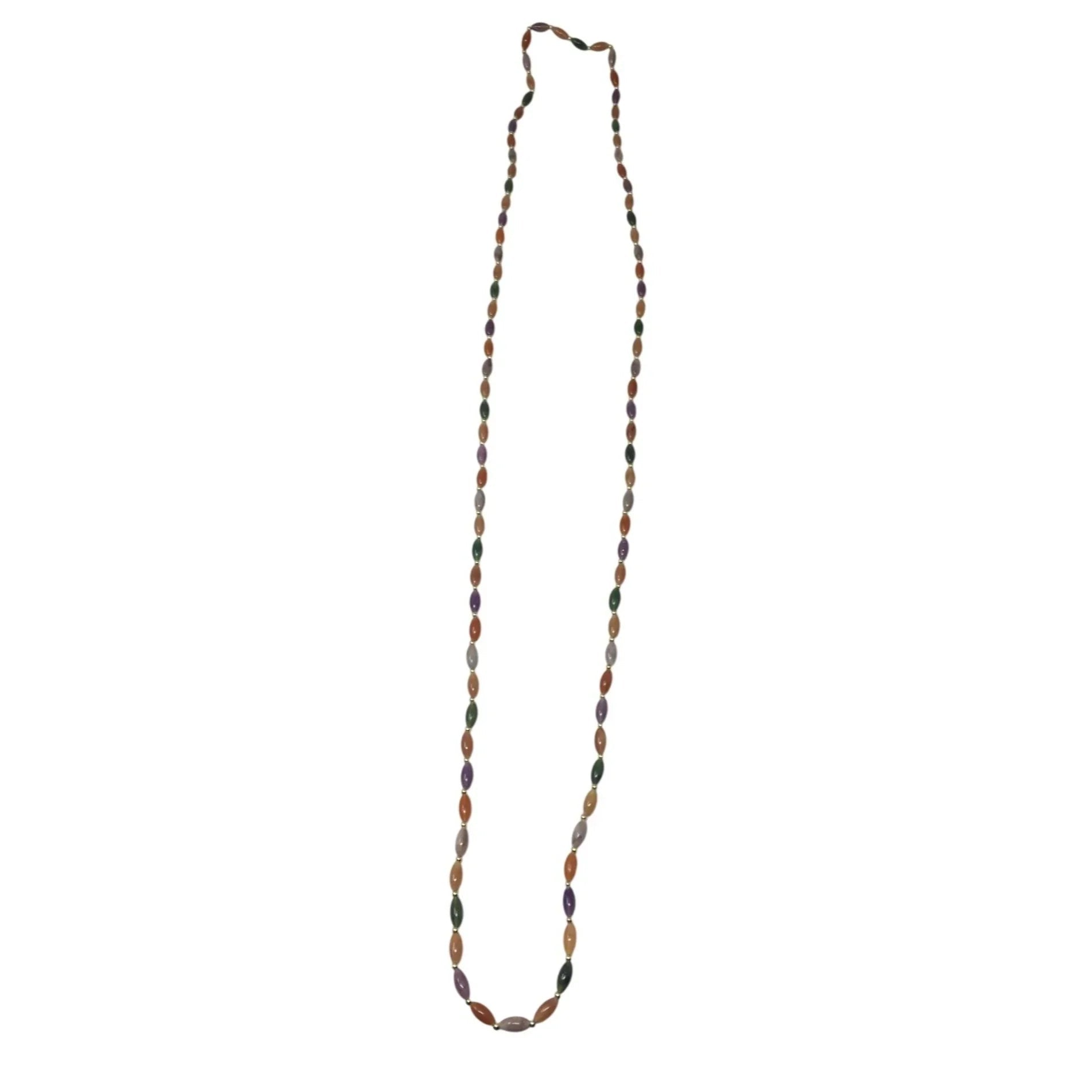 Women's Beaded Colorful Necklace - A+ Stuff - Necklace - A+ Stuff