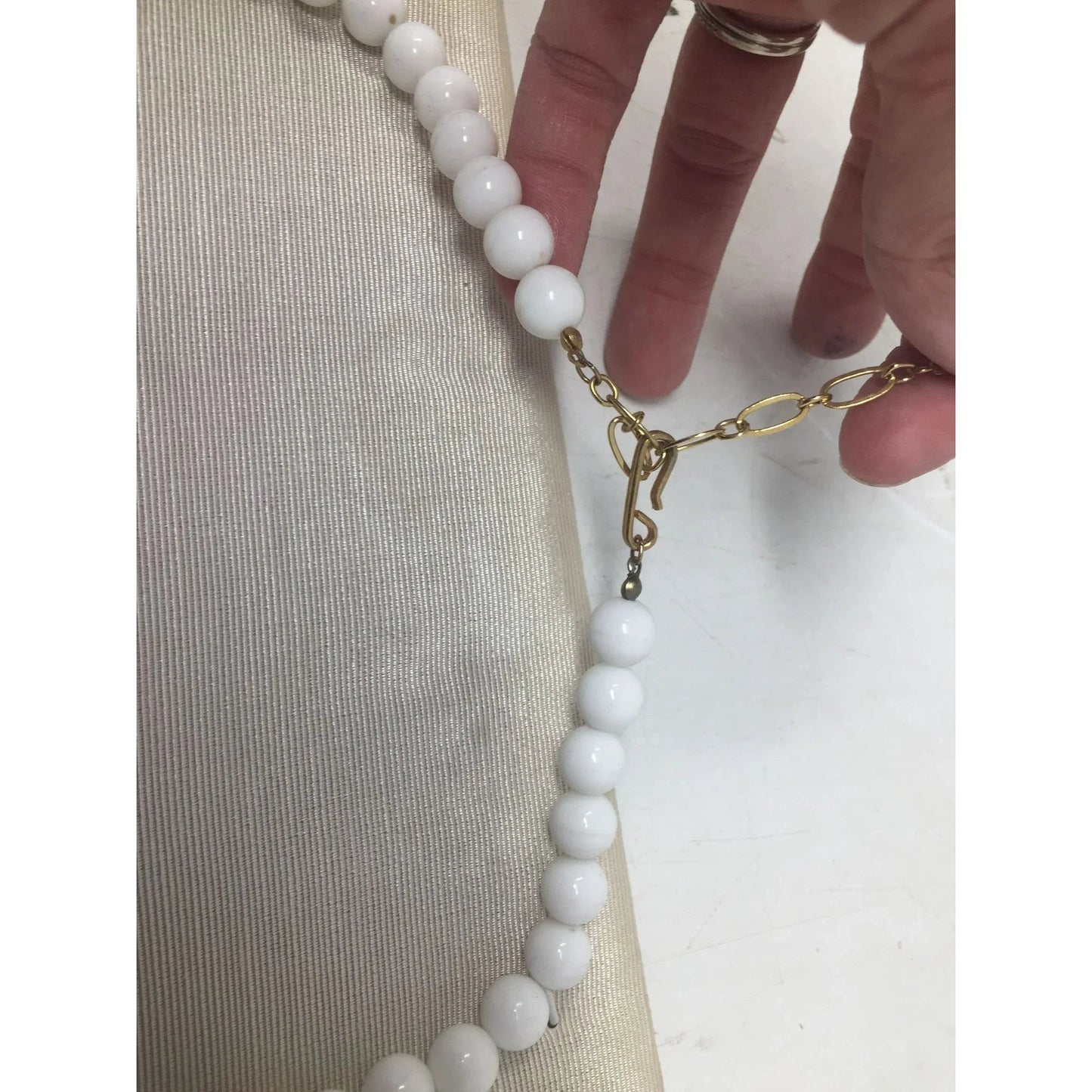 Women's Beautiful Beaded Necklace with Gold tone Clasp - A+ Stuff - Necklace - A+ Stuff