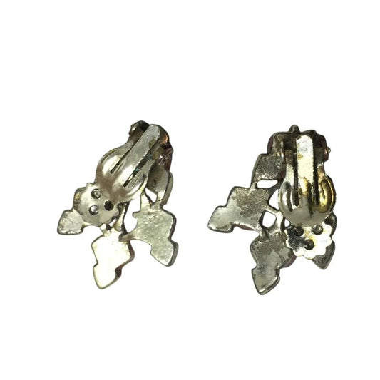 Women's Beautiful Gold, Purple, and Pink Clip On Earrings - A+ Stuff - Earrings - A+ Stuff