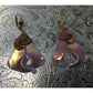 Women's Beautiful Pink and Gold Tone Dangle Earrings - A+ Stuff - earrings - A+ Stuff
