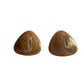 Women's Beautiful Triangle Shaped Swirl Design Earrings - A+ Stuff - earrings - A+ Stuff