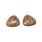 Women's Beautiful Triangle Shaped Swirl Design Earrings - A+ Stuff - earrings - A+ Stuff