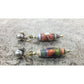 Women's Beautiful Unique Handmade Paper Bead Dangle Earrings - A+ Stuff - Earrings - A+ Stuff