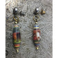Women's Beautiful Unique Handmade Paper Bead Dangle Earrings - A+ Stuff - Earrings - A+ Stuff