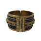 Women's Black and Gold Fashion Cuff Bracelet - A+ Stuff - Bracelet - A+ Stuff