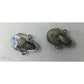 Women's Black and Silver Tone Screw Back Clip on Earrings - A+ Stuff - Earrings - A+ Stuff