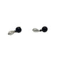 Women's Black and White Dangle Earrings with Backs - A+ Stuff - Earrings - A+ Stuff