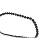 Women's Black Beaded Necklace with Gold Tone Clasp - A+ Stuff - Necklace - A+ Stuff