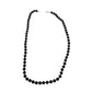 Women's Black Beaded Necklace with Gold Tone Clasp - A+ Stuff - Necklace - A+ Stuff