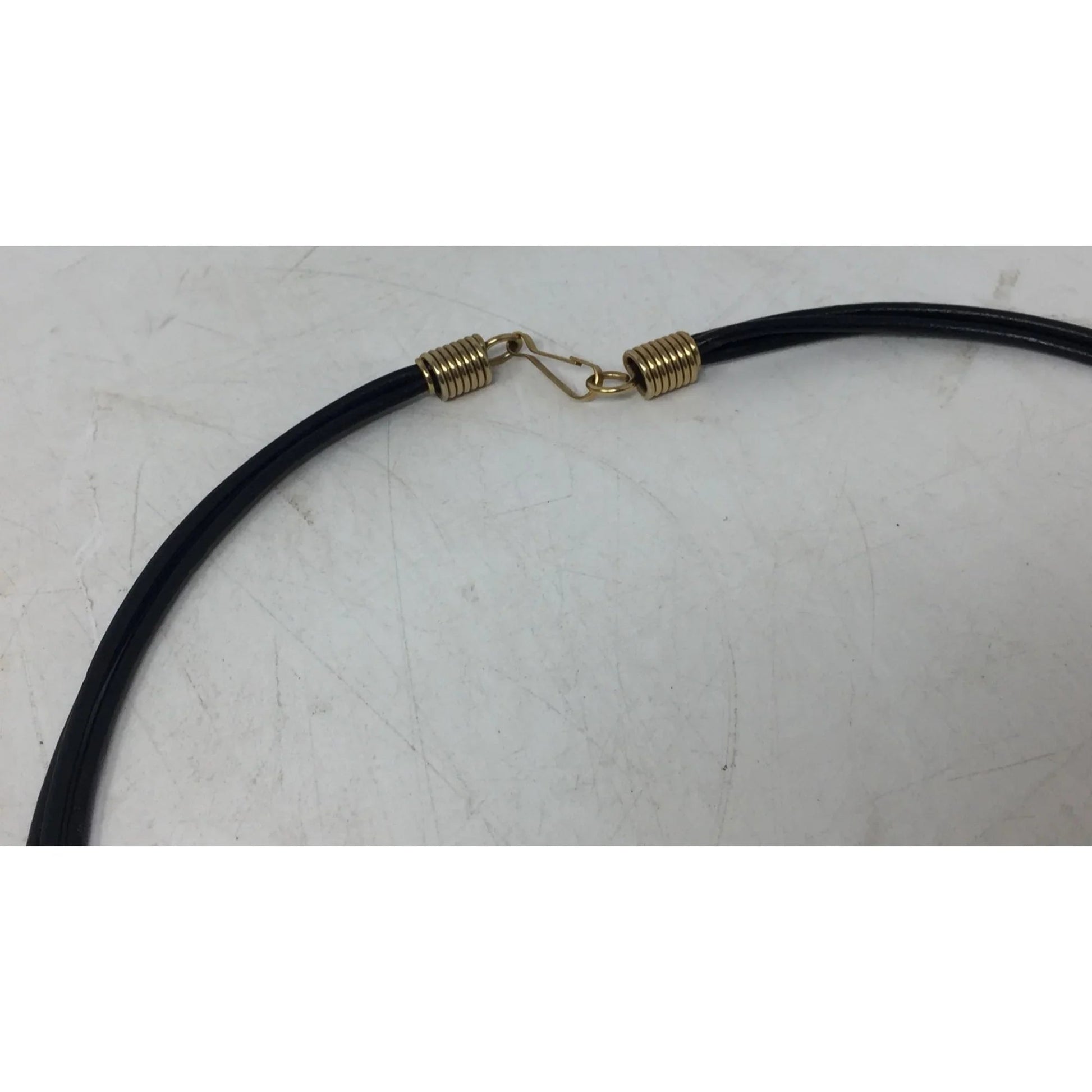 Women's Black Layered Rope Necklace with Gold and Silver Charms - A+ Stuff - necklace - A+ Stuff