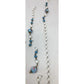 Women's Blue and White Beaded Necklace and Extra Beads/Pieces - A+ Stuff - Necklace - A+ Stuff
