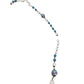 Women's Blue and White Beaded Necklace and Extra Beads/Pieces - A+ Stuff - Necklace - A+ Stuff