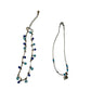 Womens Blue Bead Charm Bracelets/Anklets (2) with Clasps - A+ Stuff - Jewelry - A+ Stuff
