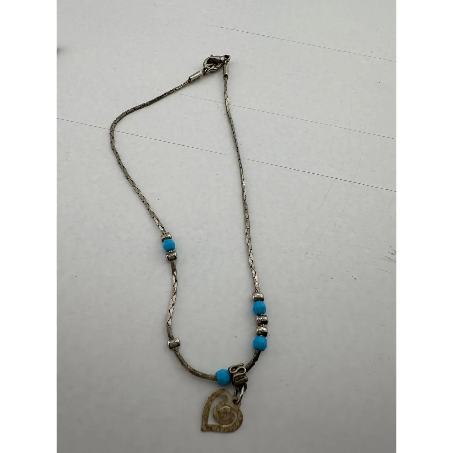 Womens Blue Bead Charm Bracelets/Anklets (2) with Clasps - A+ Stuff - Jewelry - A+ Stuff