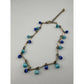 Womens Blue Bead Charm Bracelets/Anklets (2) with Clasps - A+ Stuff - Jewelry - A+ Stuff