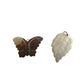 Women's Carved Shell Butterfly and Leaf Pendant Necklace - A+ Stuff - Necklace - A+ Stuff