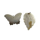 Women's Carved Shell Butterfly and Leaf Pendant Necklace - A+ Stuff - Necklace - A+ Stuff