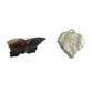 Women's Carved Shell Butterfly and Leaf Pendant Necklace - A+ Stuff - Necklace - A+ Stuff