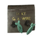 Women's Christian Fish Symbol Teal and Silver Tone Earrings - A+ Stuff - Earrings - A+ Stuff