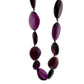 Women's Chunky Purple Necklace with Clasp - A+ Stuff - necklace - A+ Stuff
