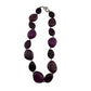 Women's Chunky Purple Necklace with Clasp - A+ Stuff - necklace - A+ Stuff