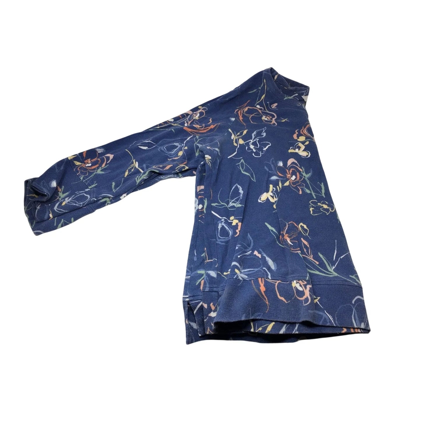 WOMEN'S CJ BANKS SIZE 2X LONG SLEEVE FLOWER PATTERNED SHIRT - cj banks - Shirts & Tops - A+ Stuff