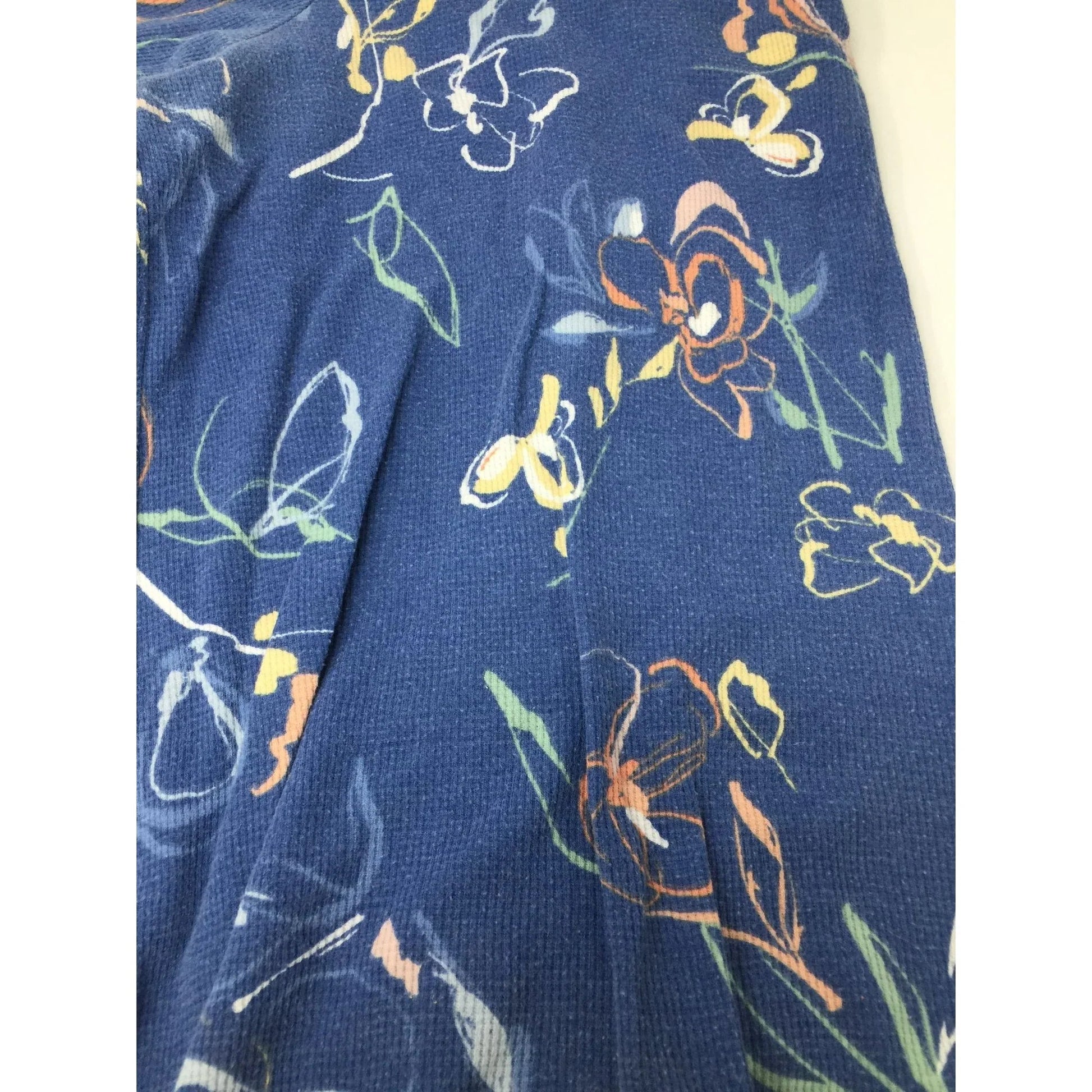 WOMEN'S CJ BANKS SIZE 2X LONG SLEEVE FLOWER PATTERNED SHIRT - cj banks - Shirts & Tops - A+ Stuff