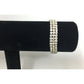 Women's Classy Elegant Silver Toned Rhinestone Bracelet - A+ Stuff - Bracelet - A+ Stuff