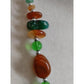 Women's Colorful Beaded Necklace and Matching Earrings - A+ Stuff - Necklaces - A+ Stuff