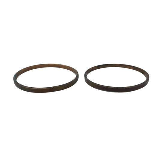 Women's Copper Tone Bangle Bracelets (2) - A+ Stuff - Bracelet - A+ Stuff
