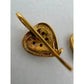Women's Danecraft 24 Karat Gold Over Sterling Heart Shaped Earrings with Tags - danecraft - Earrings - A+ Stuff
