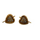 Women's Danecraft 24 Karat Gold Over Sterling Heart Shaped Earrings with Tags - danecraft - Earrings - A+ Stuff