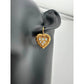 Women's Danecraft 24 Karat Gold Over Sterling Heart Shaped Earrings with Tags - danecraft - Earrings - A+ Stuff
