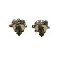 Women's Gold tone and White Cluster Faux Pearl Clip on Earrings - A+ Stuff - Earrings - A+ Stuff