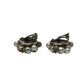 Women's Gold tone and White Cluster Faux Pearl Clip on Earrings - A+ Stuff - Earrings - A+ Stuff