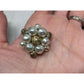 Women's Gold tone and White Cluster Faux Pearl Clip on Earrings - A+ Stuff - Earrings - A+ Stuff