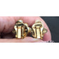 Women's Gold Tone Cluster Clip on Earrings with Faux Pearls on them - A+ Stuff - earrings - A+ Stuff