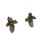 Women's Gold Tone Dainty Flower Rose Bud Stud Earrings - A+ Stuff - Earrings - A+ Stuff