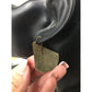 Women's Gold Tone Earrings with Red Shape Design on them - A+ Stuff - earrings - A+ Stuff