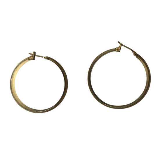 Women's Gold Tone Hoop Earrings - A+ Stuff - Earrings - A+ Stuff