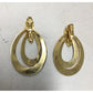 Women's Gold Tone Orange and Green Earrings - A+ Stuff - Earrings - A+ Stuff