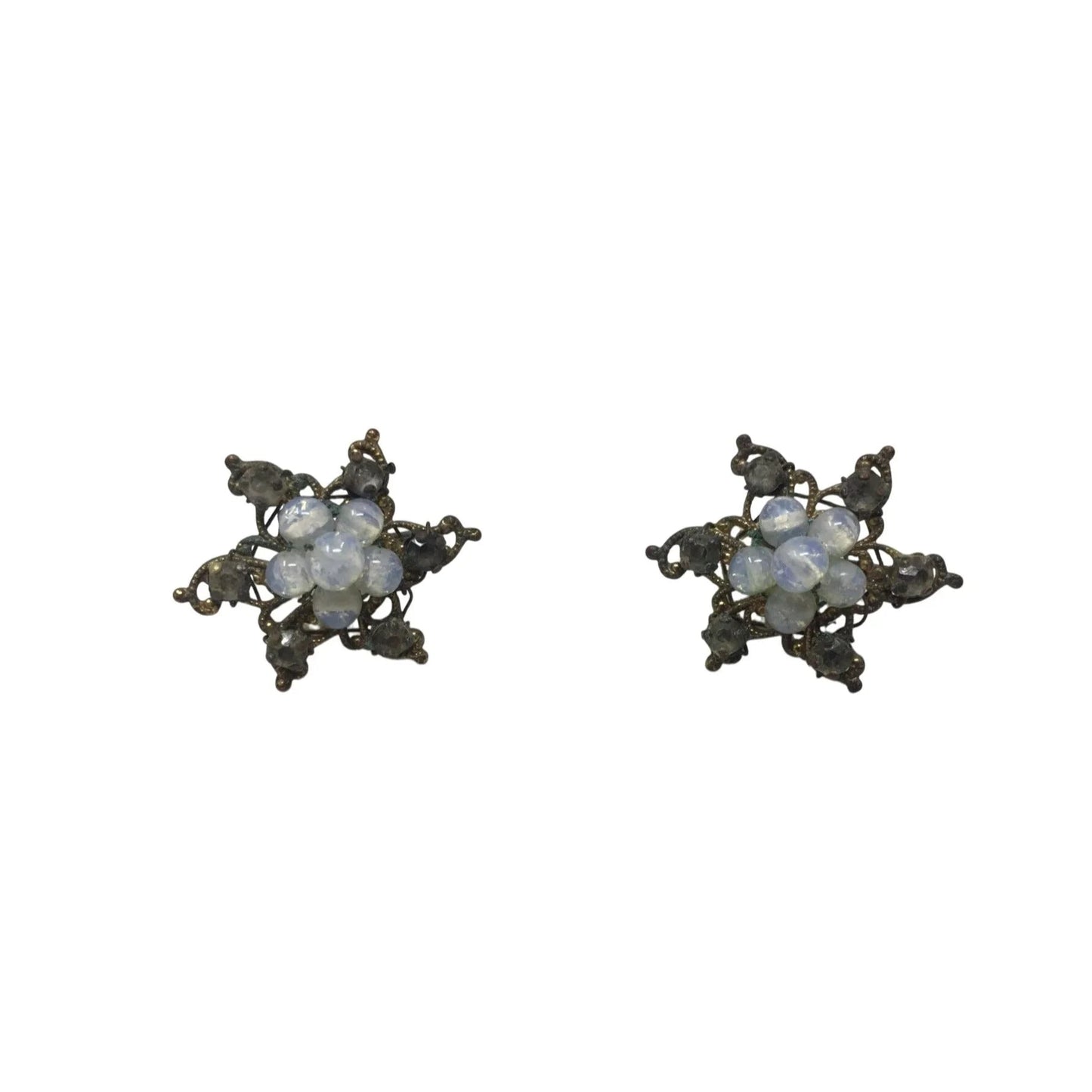 Women's Gold Tone Screw Back Earrings - A+ Stuff - Earrings - A+ Stuff