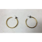 Women's Gold Tone Thin Hoop Earrings - A+ Stuff - Earrings - A+ Stuff