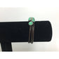Women's Leather Rope Bracelet with Green & Silver Charms - A+ Stuff - Bracelet - A+ Stuff