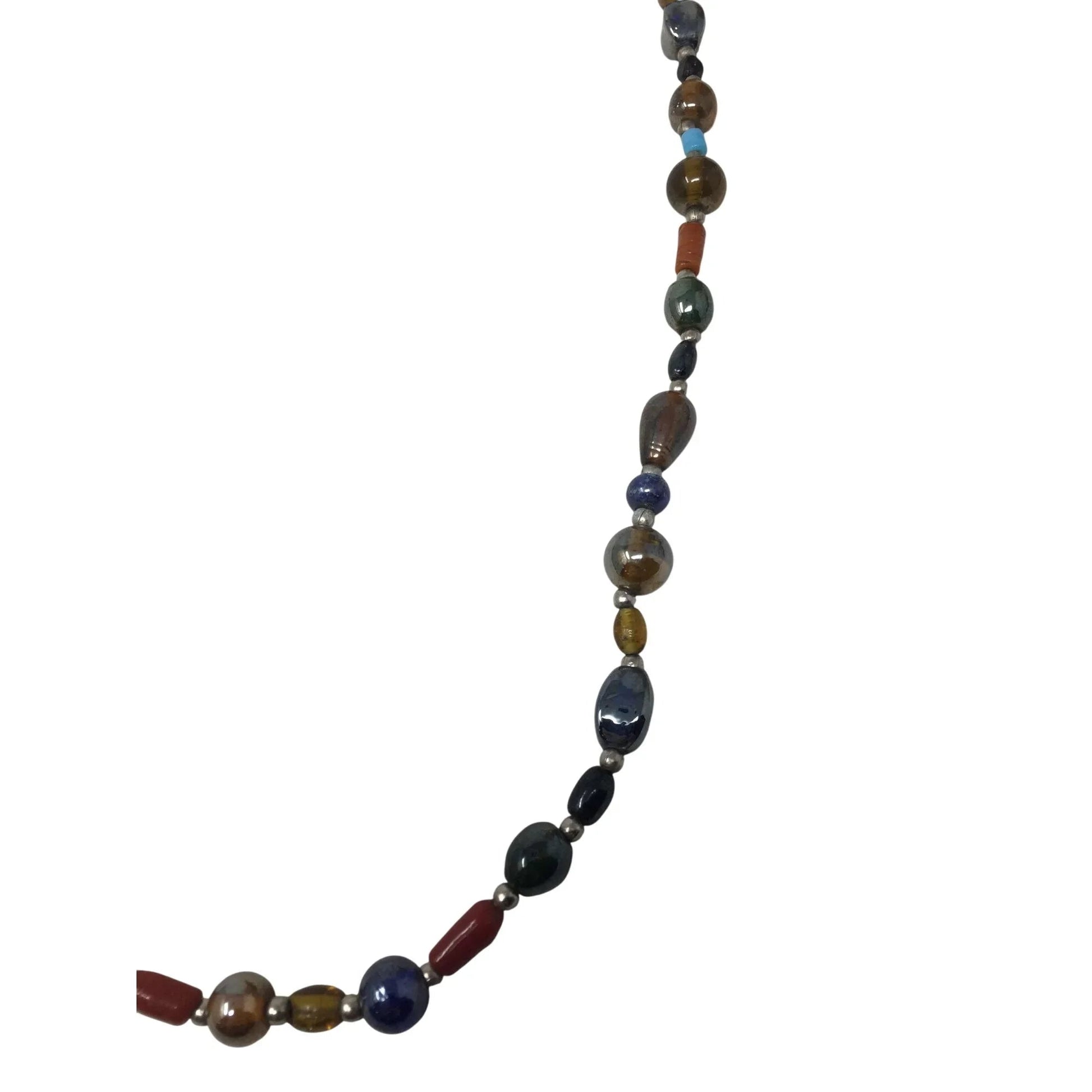 Women's Multicolored Beaded Necklace - A+ Stuff - Necklace - A+ Stuff